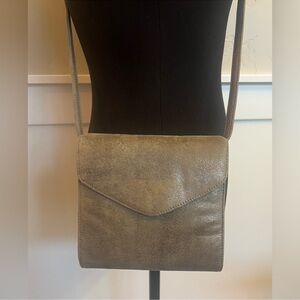 Vintage Van Eli Crossbody Bag Leather Envelope Bag with Wallet
